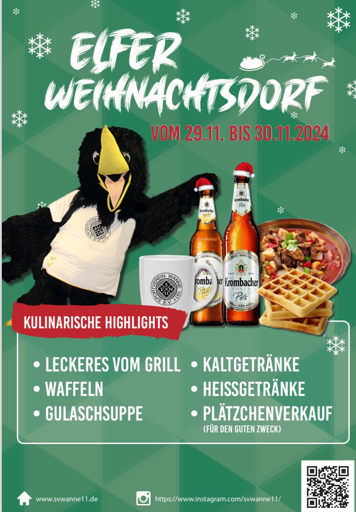 Einladung zum Elfer Weihnachtsdorf – Ein Fest für die ganze Familie!